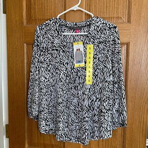 Vince Camuto Women's V-Neck Top